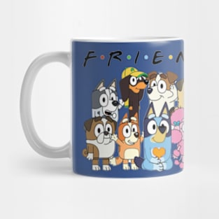 Dog and friends Mug